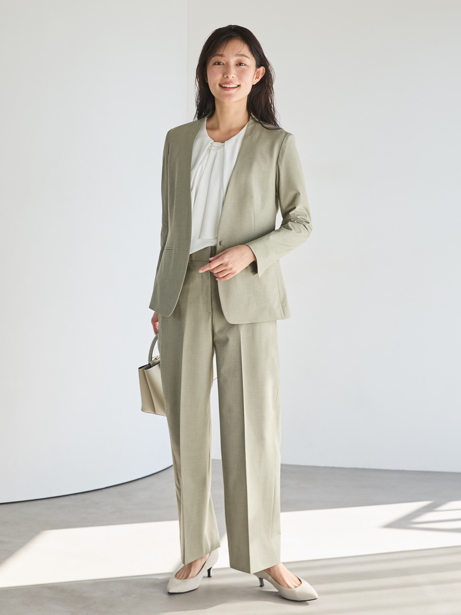 軽量×グリーン　全身