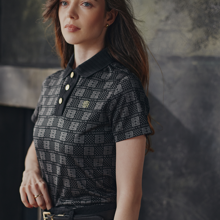 SAモノグラムシャツ