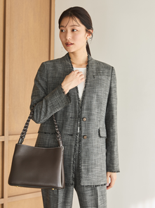 ゆったり×ツイード