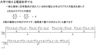 ラプラス方程式の画像