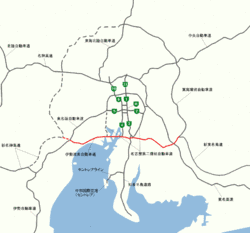 三重県道69号湾岸桑名インター線の画像