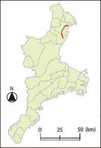 三重県道103号四日市鈴鹿線の画像