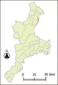 三重県道502号楠河原田線の画像