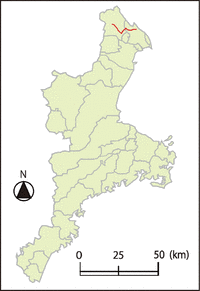 三重県道609号東貝野南中津原丹生川停車場線の画像