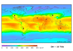 太陽光発電の資源量の画像