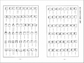 硬筆書写検定の画像