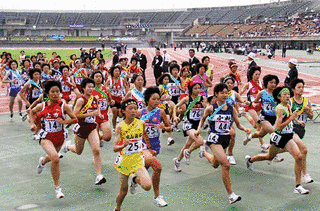北日本新聞金鷲旗争奪県中学校駅伝競走大会の画像