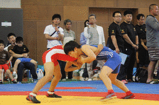 全国中学生レスリング選手権大会の画像