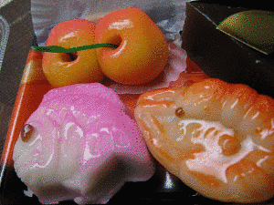 口取り菓子の画像