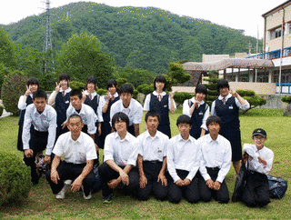 中学三年生の画像