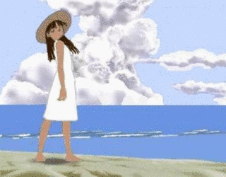 夏の少女の画像