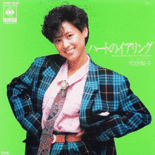 ハートのイアリングの画像