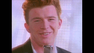 NEVER GONNA GIVE YOU UPの画像