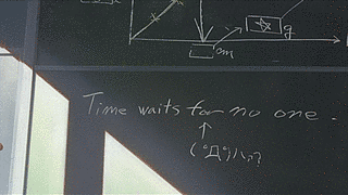 TIME WAITS FOR NO ONEの画像