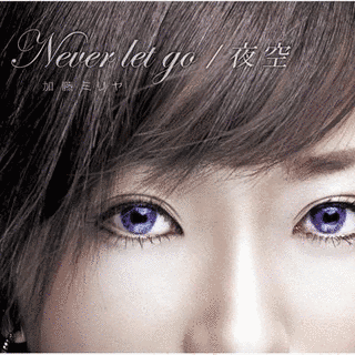 NEVER LET GO/夜空の画像