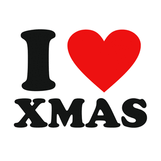 I LOVE XMASの画像