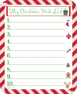 CHRISTMAS LISTの画像