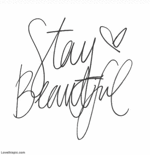 STAY BEAUTIFULの画像