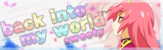 BACK INTO MY WORLDの画像