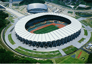 静岡県小笠山総合運動公園アリーナの画像