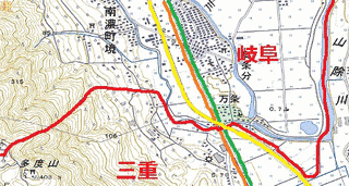 国道258号の画像