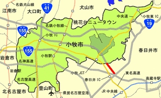 国道155号の画像