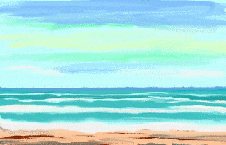 海の絵の画像