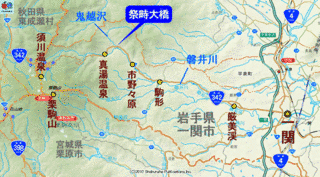 国道342号の画像