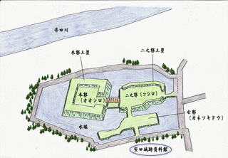 安田城の画像