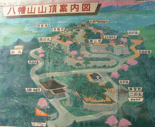 八幡山城の画像