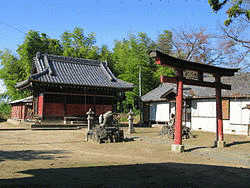 青毛五柱神社の画像
