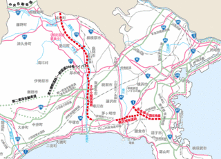 横浜湘南道路の画像