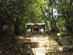 尾治針名真若比め神社の画像