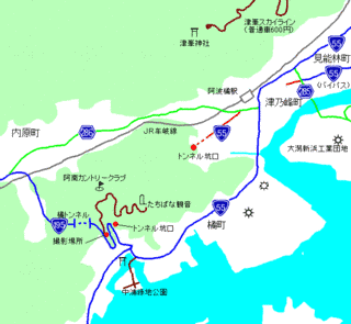 国道55号の画像