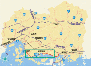 国道185号の画像