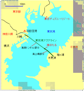 東京湾アクアラインの画像