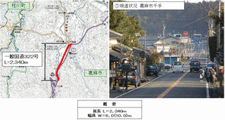 国道322号の画像