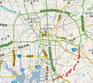 国道302号の画像