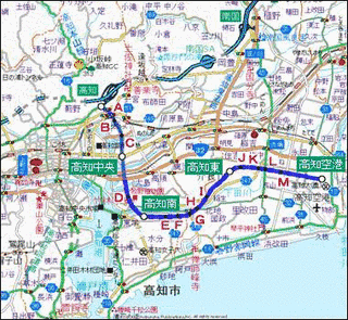 高知東部自動車道の画像