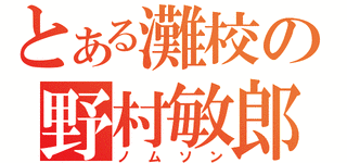 野村敏郎の画像