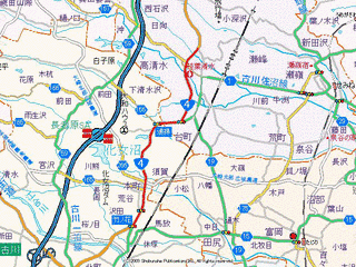高清水バイパスの画像