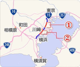 国道15号の画像