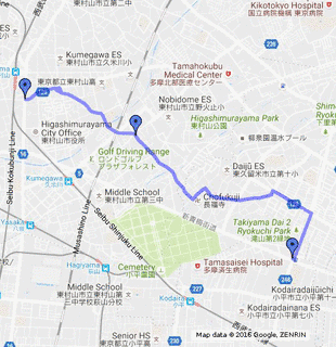 東京都道129号東村山東久留米線の画像