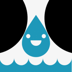水に流しての画像