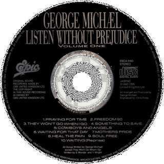 LISTEN WITHOUT PREJUDICE VOL. 1の画像