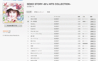 SEIKO MATSUDA:RE-MIXESの画像