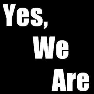 YES,WE ARE.の画像