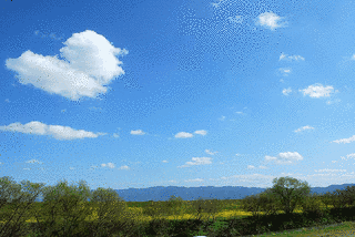 春の空の画像
