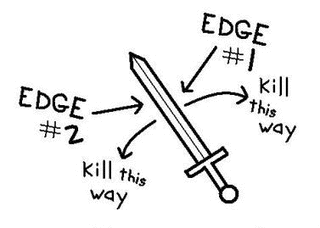 DOUBLE-EDGED SWORDの画像