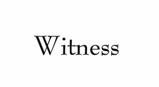 WITNESSの画像